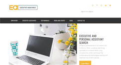 Desktop Screenshot of execassistance.com